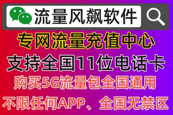 手机专网流量是什么意思，为什么可以全国通用流量上网使用呢